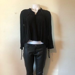 💝Zara black blouse